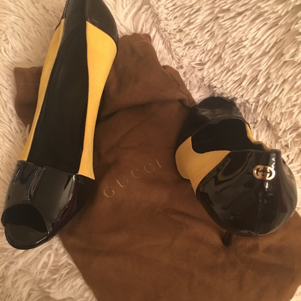 Gucci Peep Toe Heel+ FREE NEW Fashion Nova Outfit - Picture 6 of 8